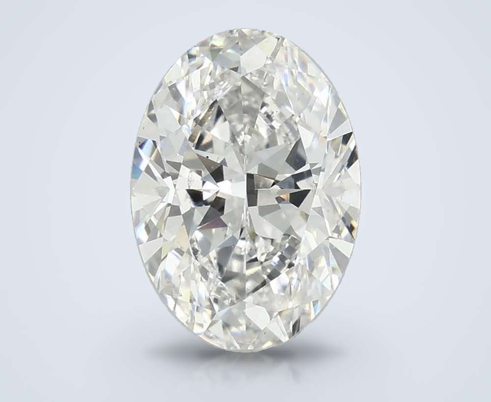 4.00 Carat Oval Lab Diamond