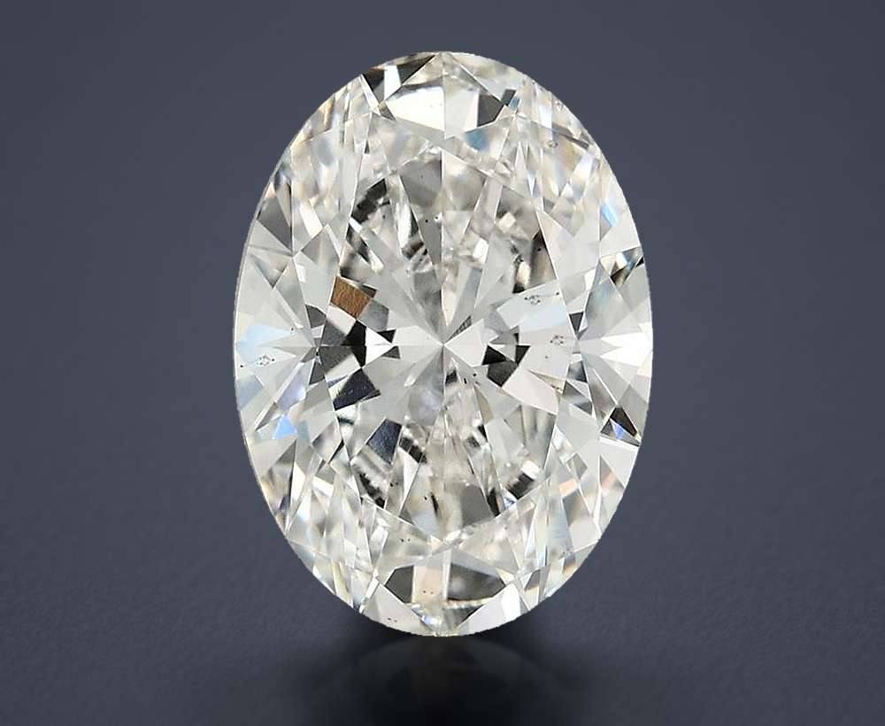 4.00 Carat Oval Lab Diamond
