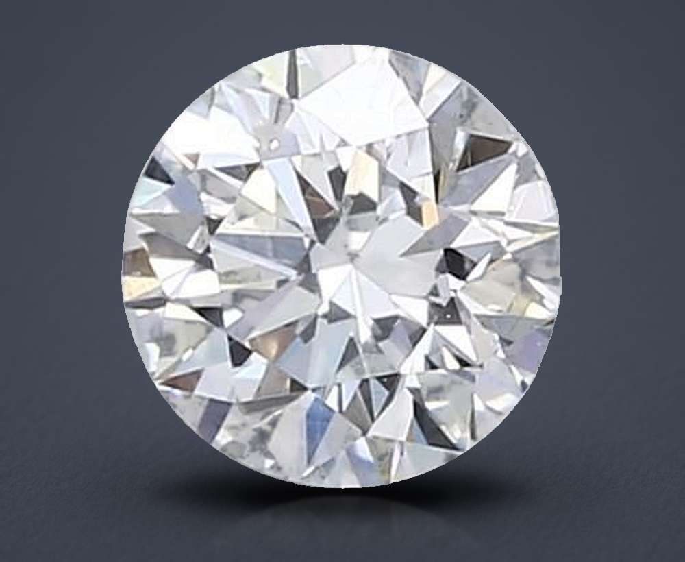 0.90 Carat Round Natural Diamond