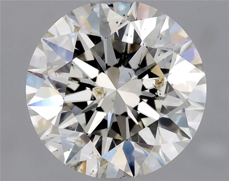 1.70ct J SI2 Rare Carat Ideal Cut Round Diamond