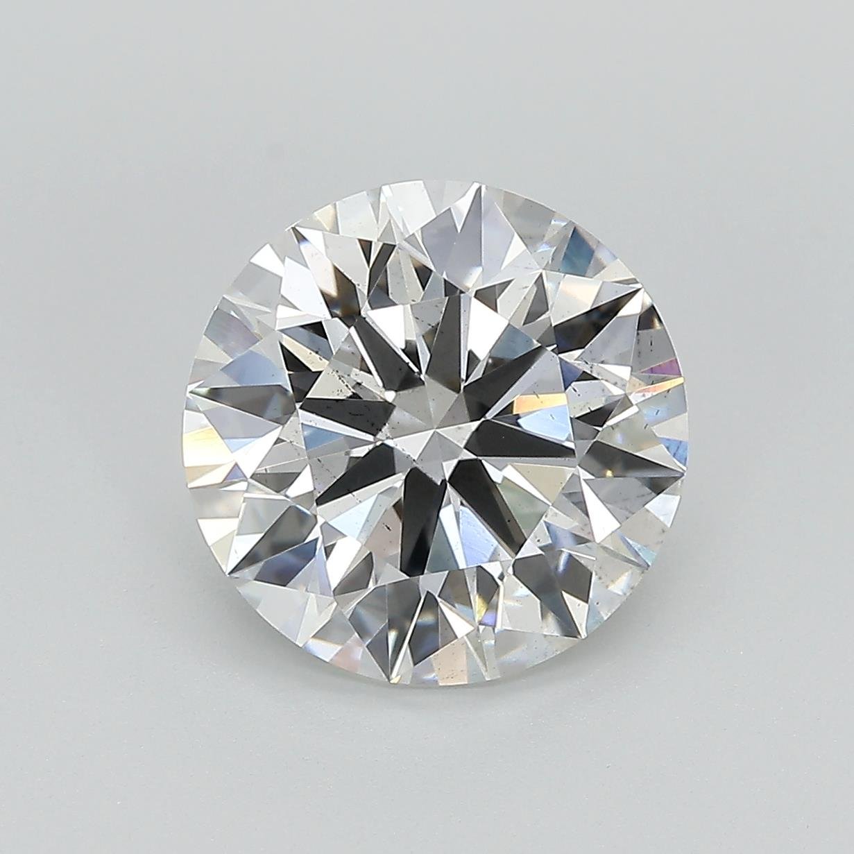 4.04ct E SI1 Ideal Cut Round Lab Grown Diamond