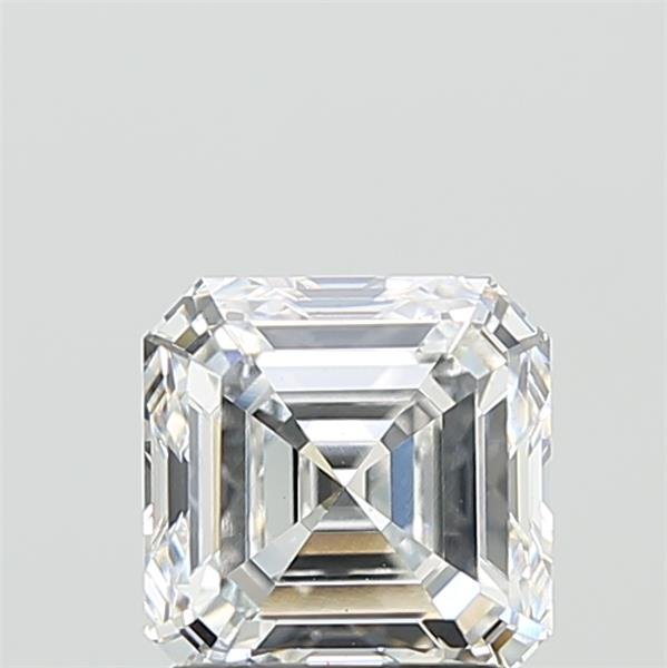 2.02ct F VS1 Rare Carat Ideal Cut Asscher Lab Grown Diamond