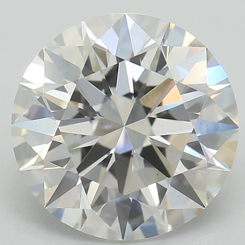 1.92ct H VS2 Rare Carat Ideal Cut Round Lab Grown Diamond