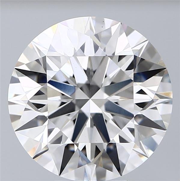 6.26ct G VS1 Rare Carat Ideal Cut Round Lab Grown Diamond