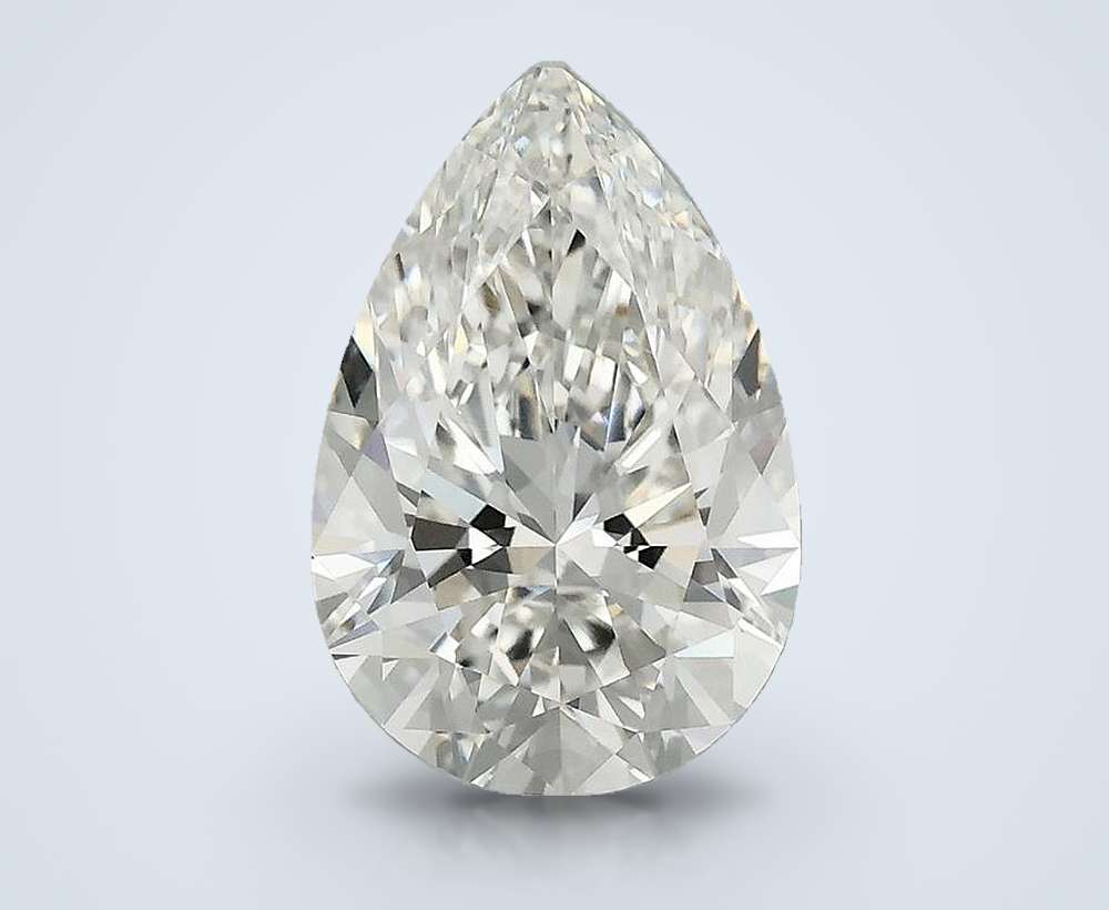 2.58 Carat Pear Lab Diamond