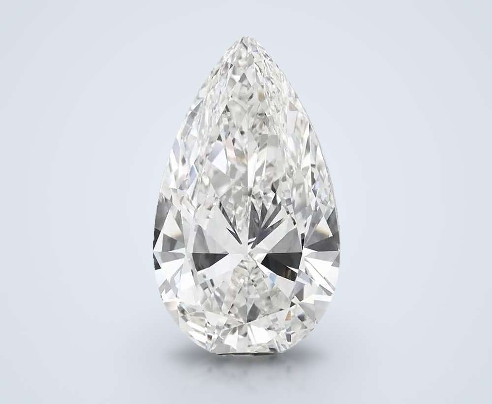 15.09 Carat Pear Lab Diamond