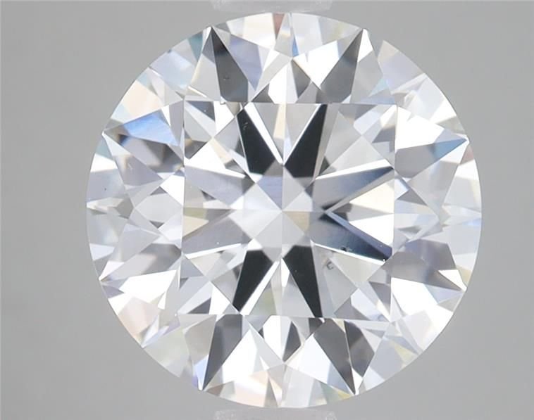 3.79 Carat Round Lab Diamond