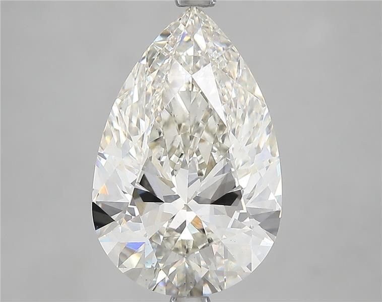 5.01ct I VS2 Rare Carat Ideal Cut Pear Lab Grown Diamond