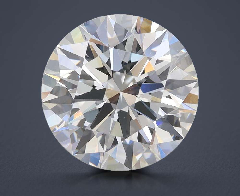 3.04 Carat Round Lab Diamond