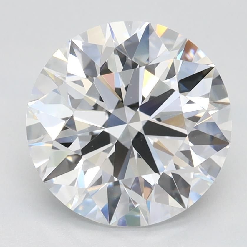 2.21ct D VVS1 Rare Carat Ideal Cut Round Lab Grown Diamond