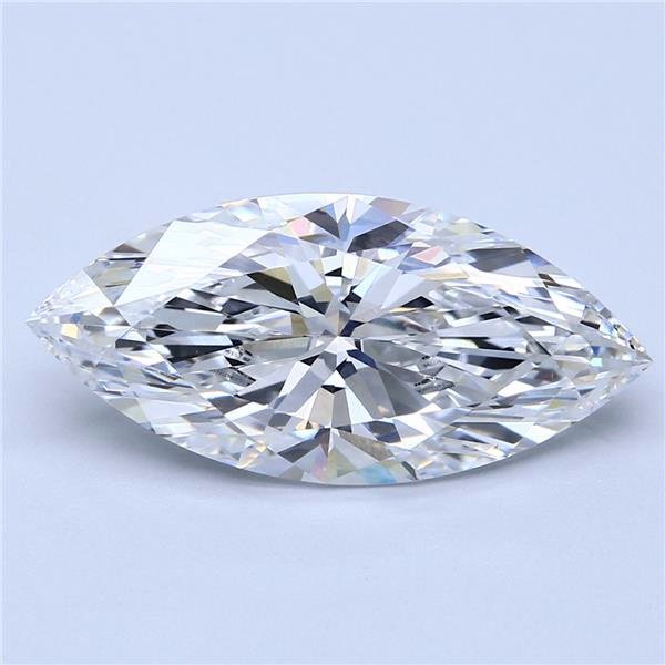 6.19ct E VS1 Rare Carat Ideal Cut Marquise Lab Grown Diamond