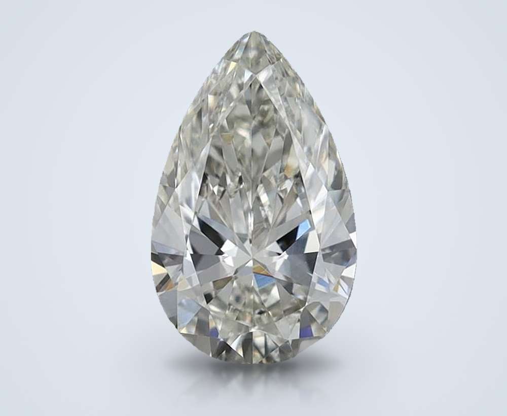 0.81 Carat Pear Lab Diamond