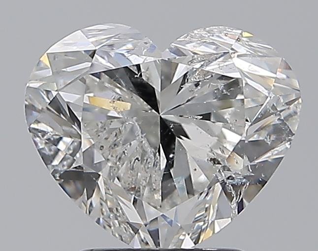 2.50ct G SI2 Rare Carat Ideal Cut Heart Diamond