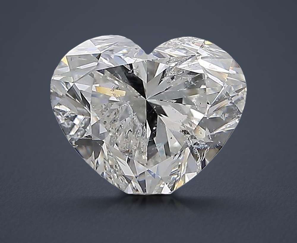 2.50 Carat Heart Natural Diamond