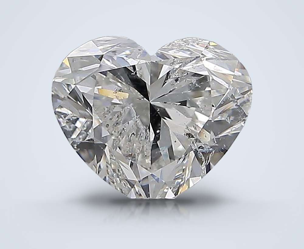 2.50 Carat Heart Natural Diamond
