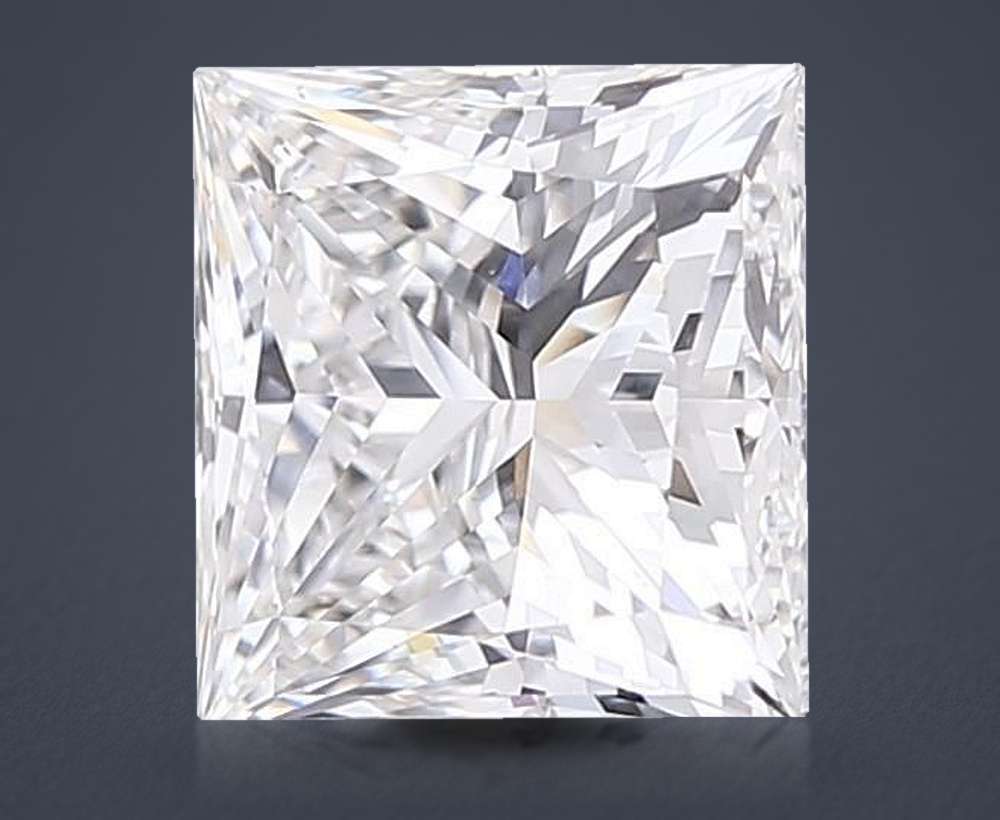 2.92 Carat Princess Lab Diamond