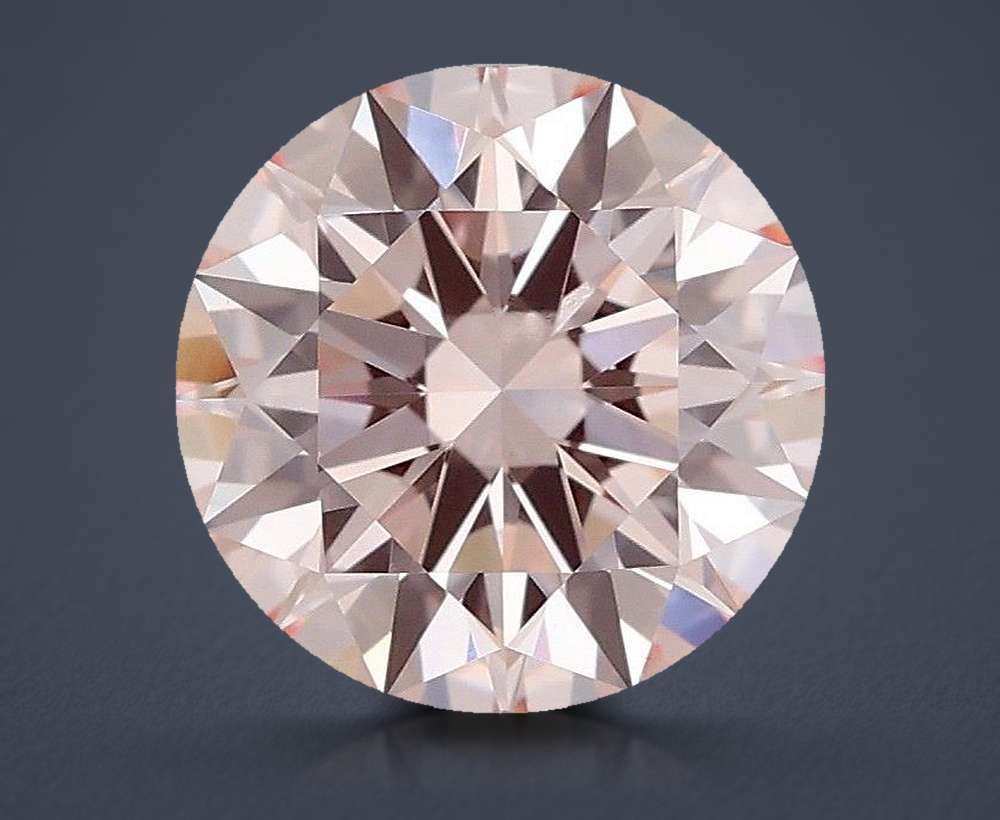 1.52 Ct. Fancy Pink Round Lab Diamond