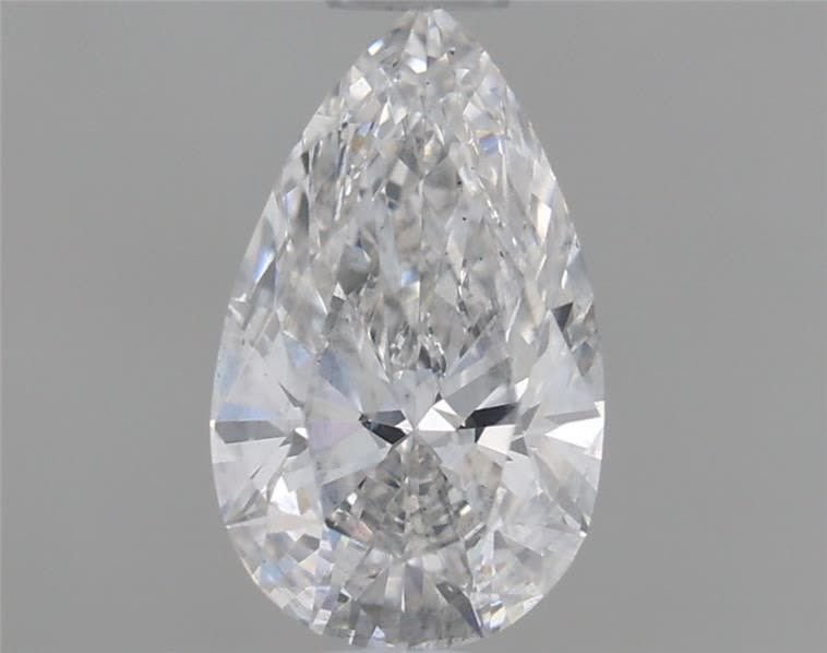 0.54ct E SI1 Rare Carat Ideal Cut Pear Lab Grown Diamond