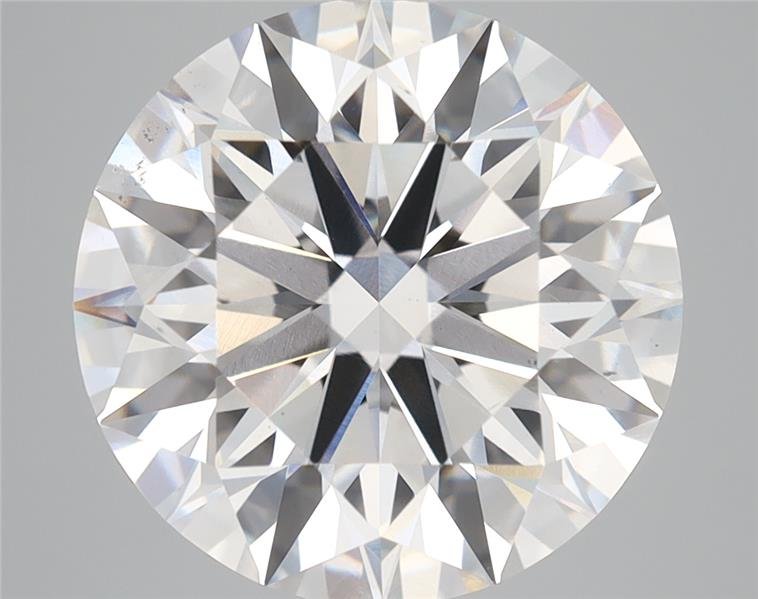 6.71ct G VS2 Rare Carat Ideal Cut Round Lab Grown Diamond