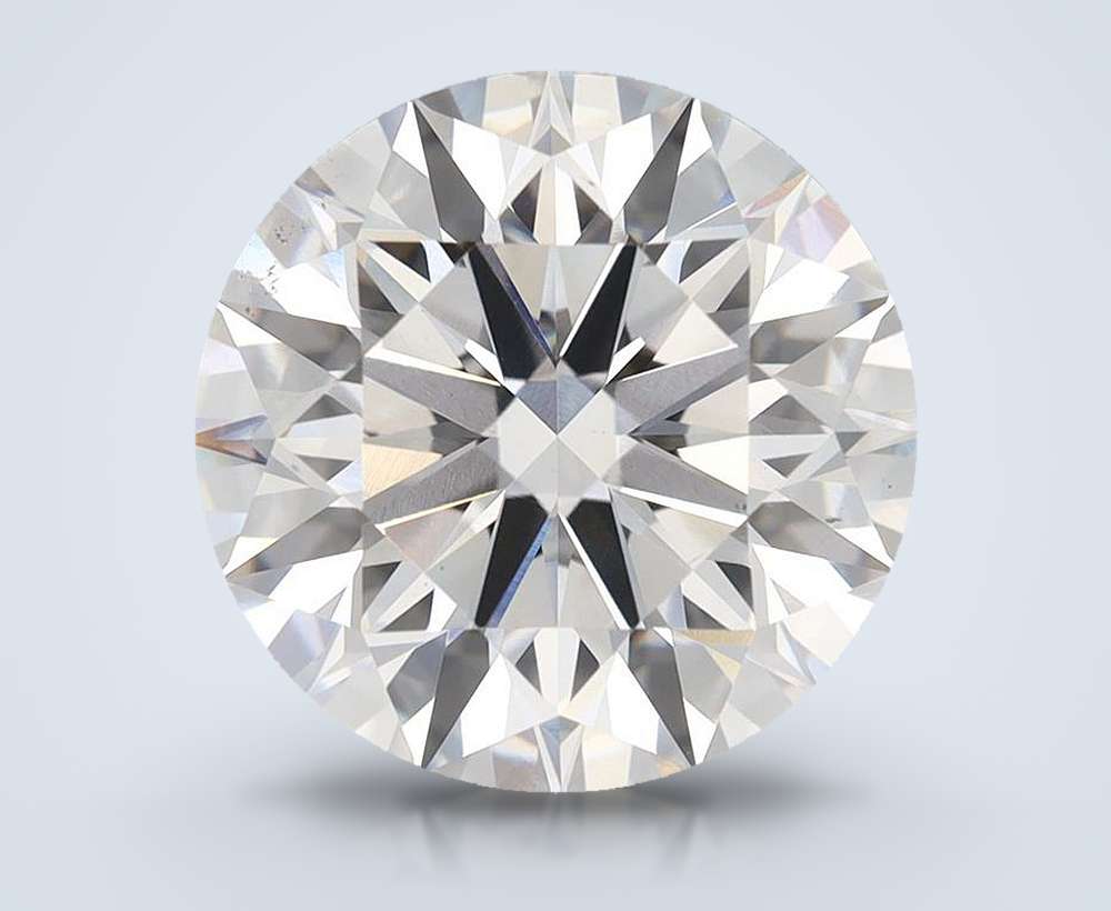 6.71 Carat Round Lab Diamond