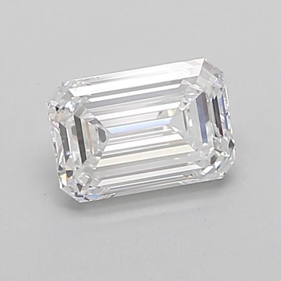 1.07ct D VVS1 Rare Carat Ideal Cut Emerald Lab Grown Diamond