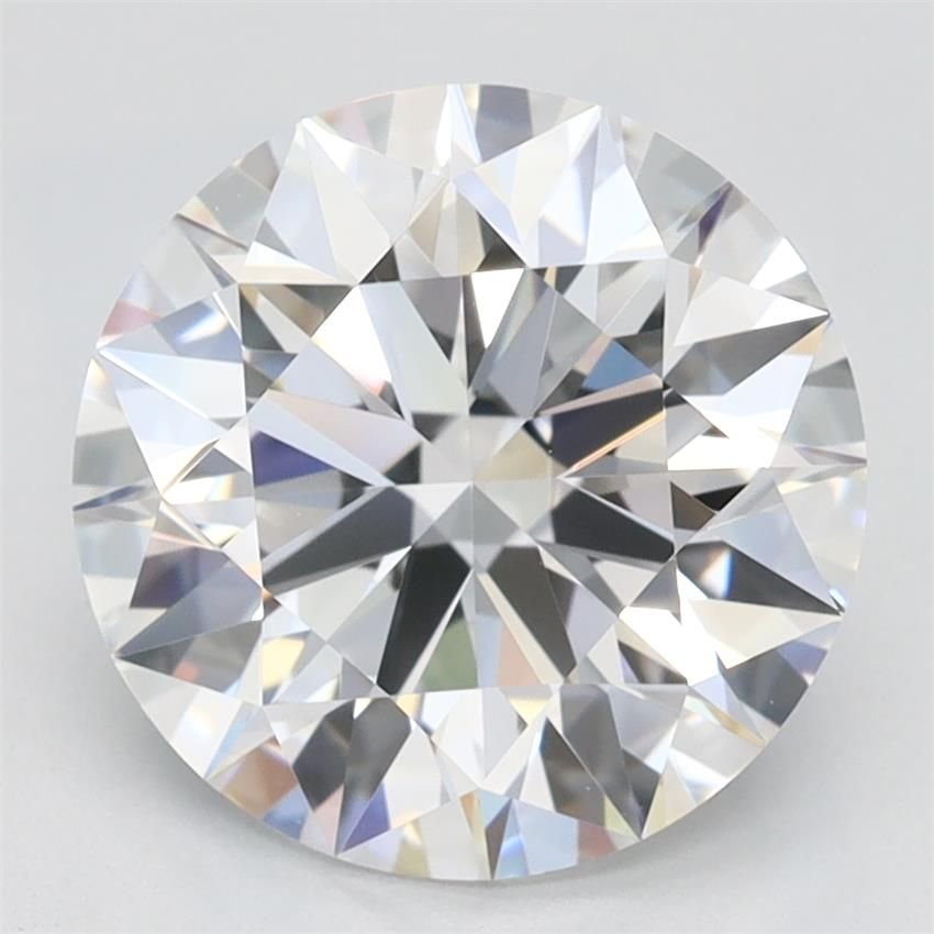 2.74ct D VVS1 Rare Carat Ideal Cut Round Lab Grown Diamond