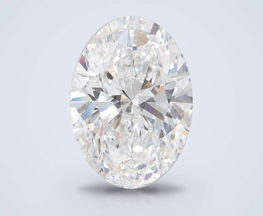 6.29 Carat Oval Lab Diamond