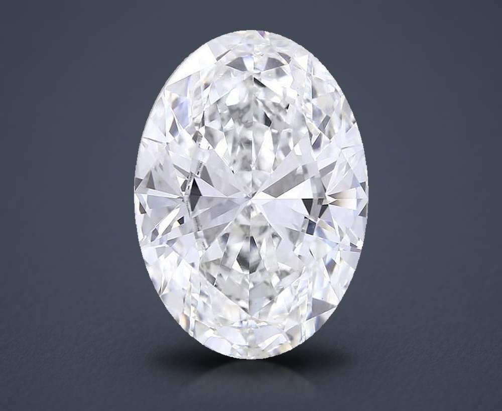 15.06 Carat Oval Lab Diamond