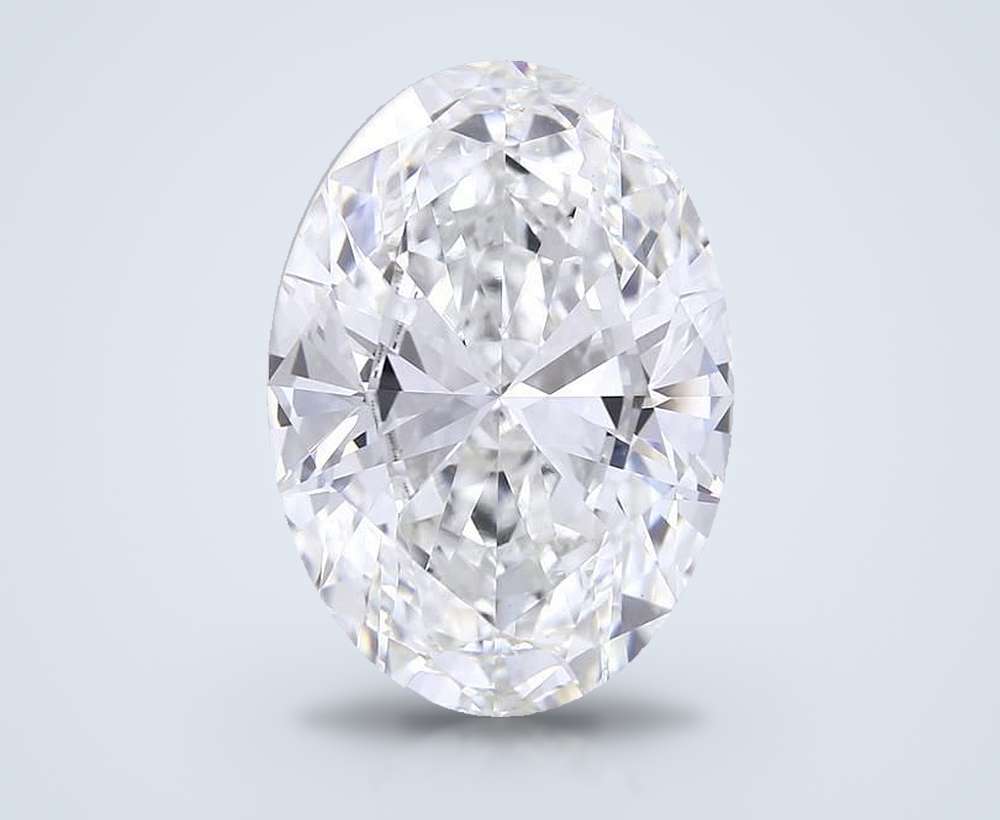 15.06 Carat Oval Lab Diamond