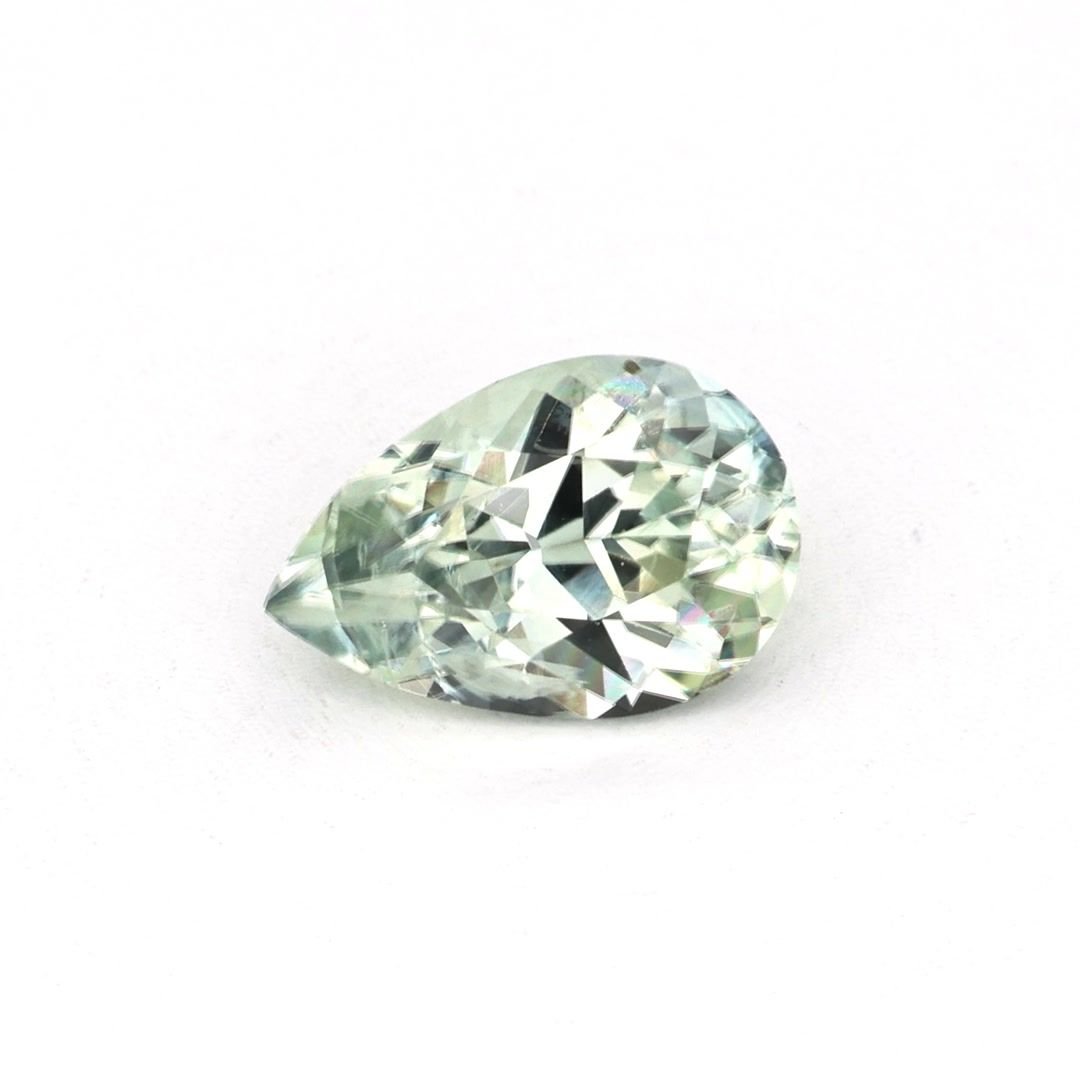 0.48 Carat Yellow Pear Sapphire