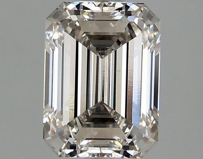 1.49ct H VVS2 Rare Carat Ideal Cut Emerald Lab Grown Diamond