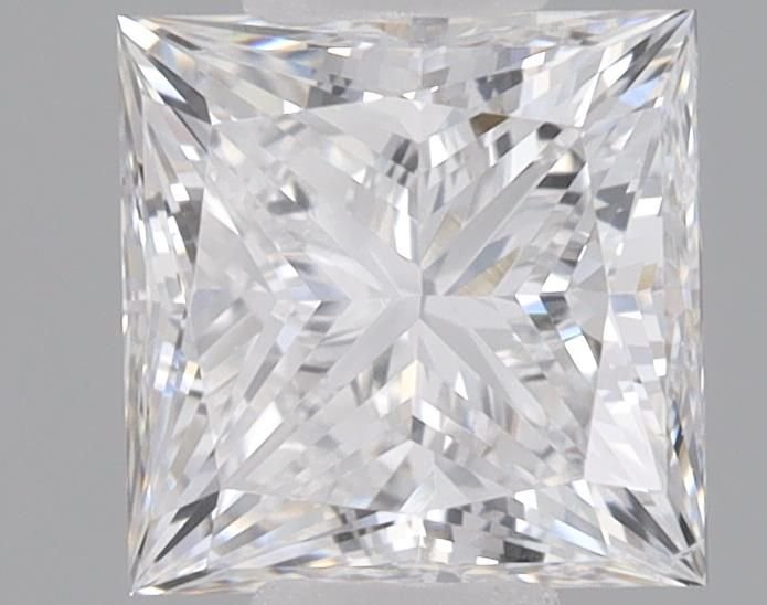 0.76ct D VS2 Rare Carat Ideal Cut Princess Lab Grown Diamond