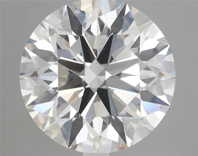 5.26ct H VS1 Rare Carat Ideal Cut Round Lab Grown Diamond