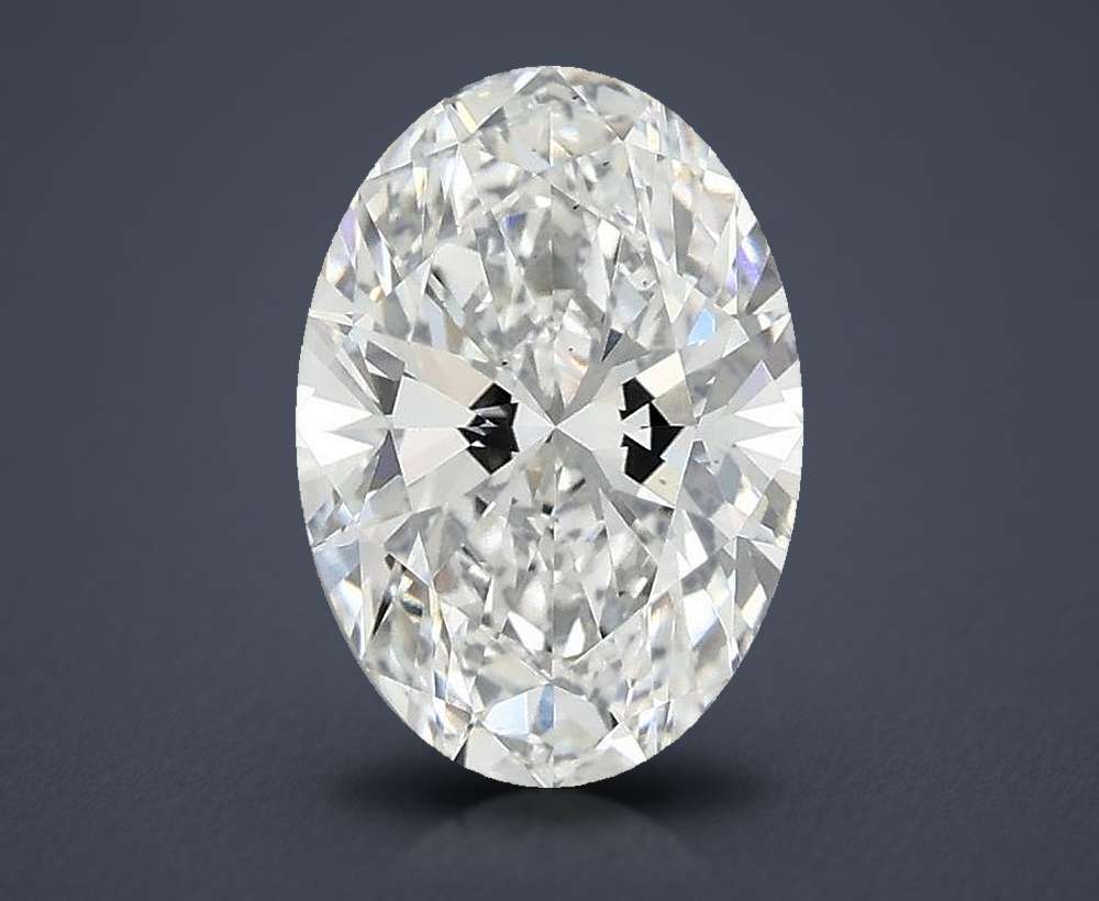 1.68 Carat Oval Lab Diamond