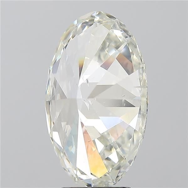 4.50ct K SI2 Rare Carat Ideal Cut Oval Diamond