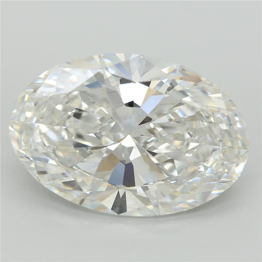 13.06ct F VVS2 Very Good Cut Oval Lab Grown Diamond
