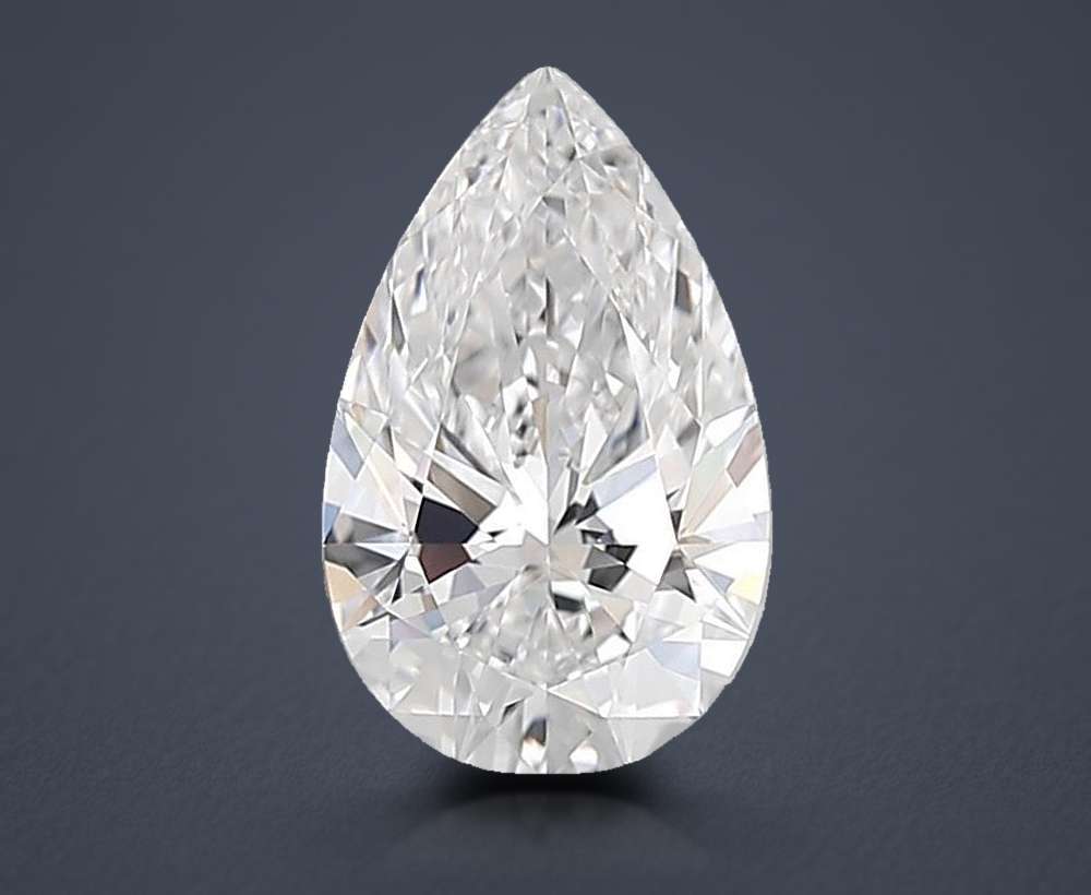 2.80 Carat Pear Lab Diamond
