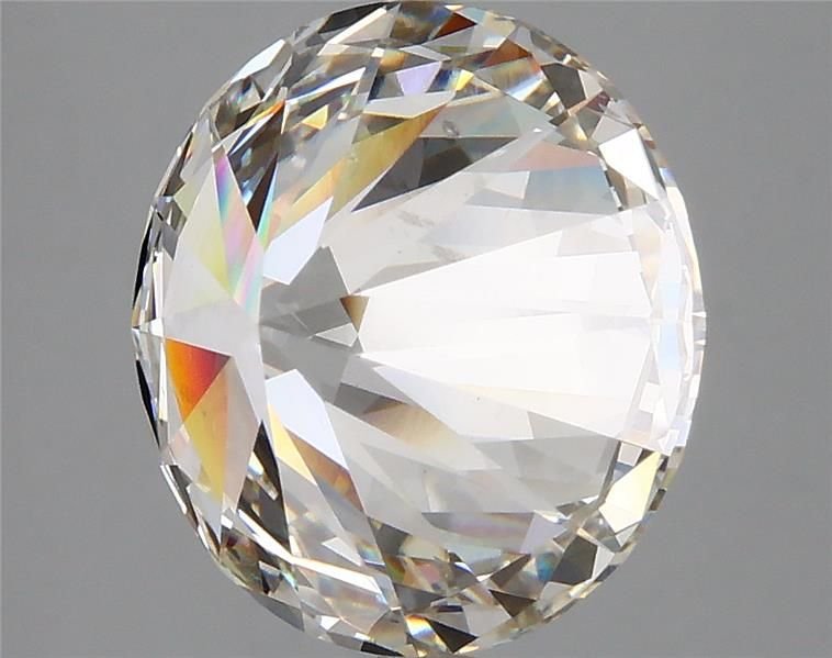 5.13ct H SI1 Excellent Cut Round Lab Grown Diamond