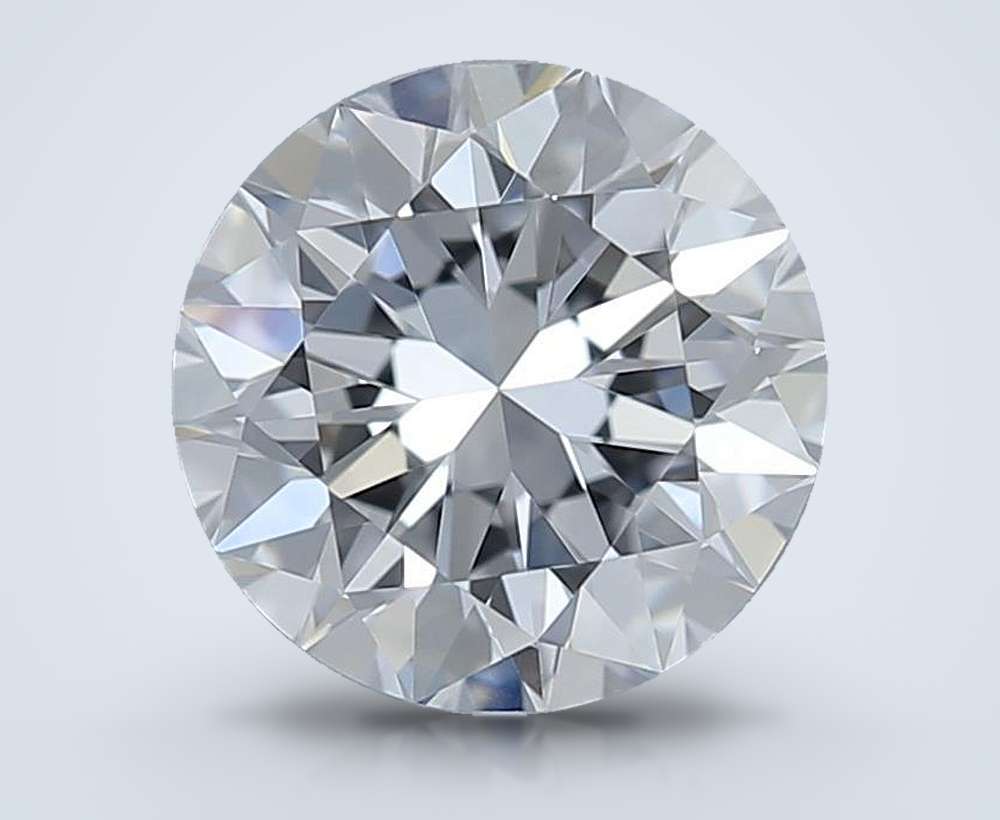 0.60 Carat Round Natural Diamond