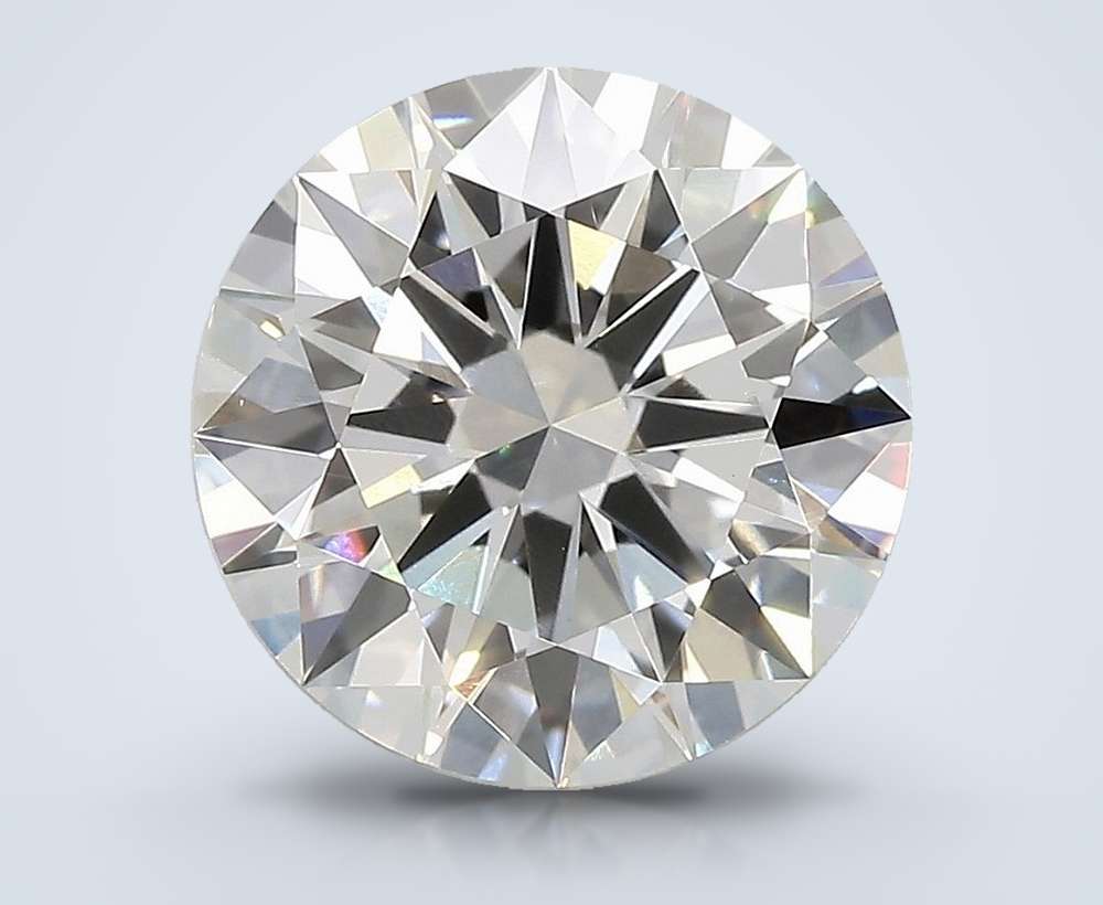 4.26 Carat Round Lab Diamond