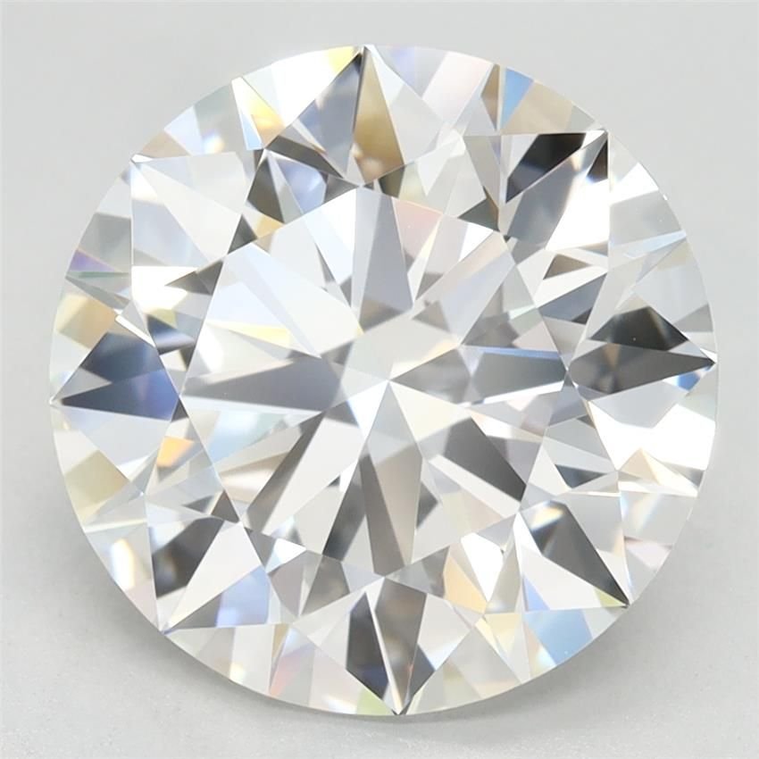 4.42ct F VVS1 Rare Carat Ideal Cut Round Lab Grown Diamond