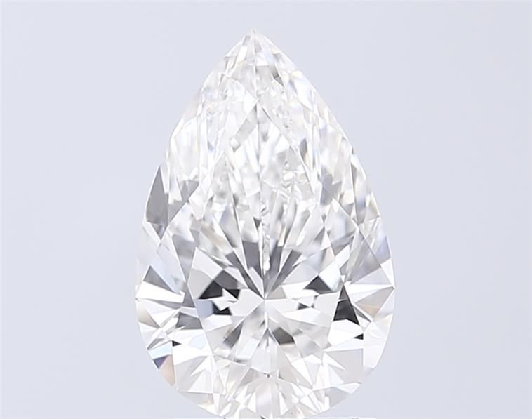 2.00 Carat Pear Lab Diamond