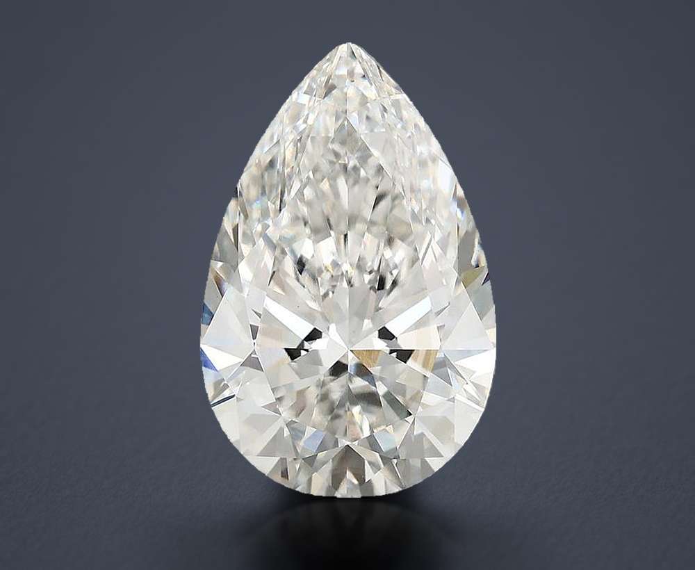 6.10 Carat Pear Lab Diamond