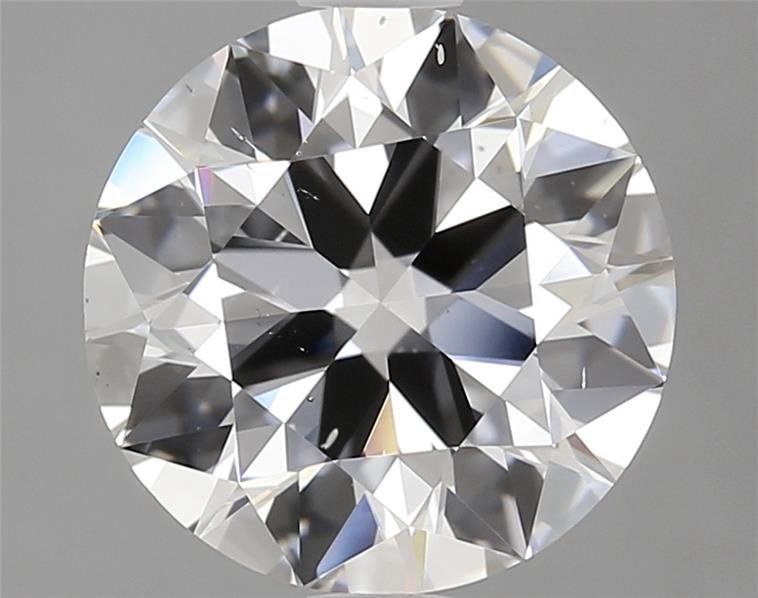 2.50ct D SI1 Rare Carat Ideal Cut Round Diamond