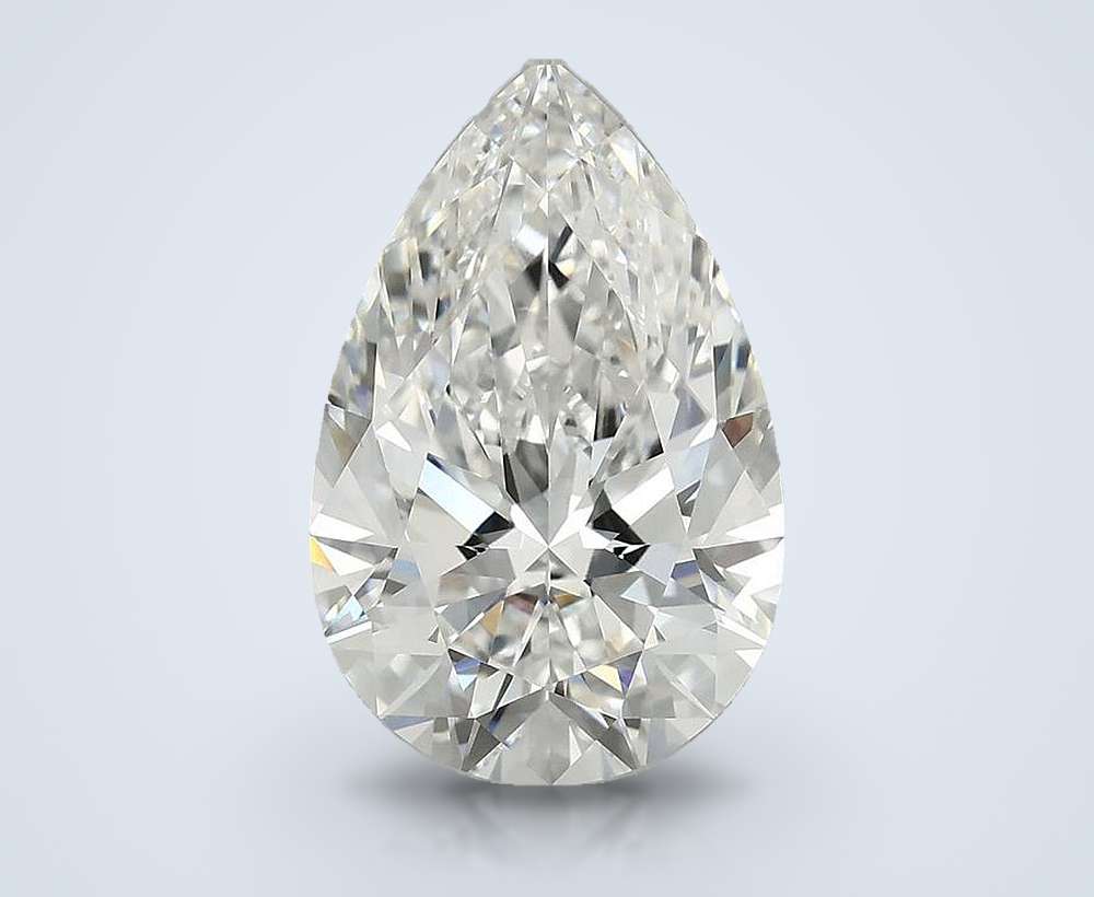 4.90 Carat Pear Lab Diamond