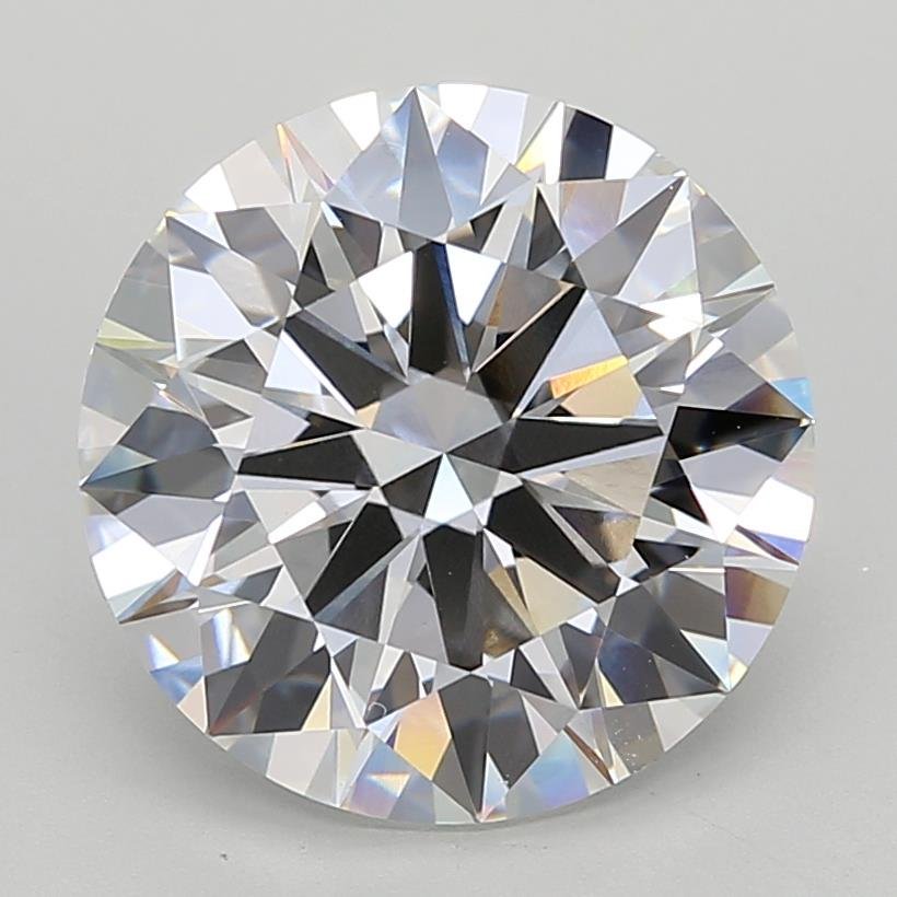 7.05ct E VVS2 Rare Carat Ideal Cut Round Lab Grown Diamond