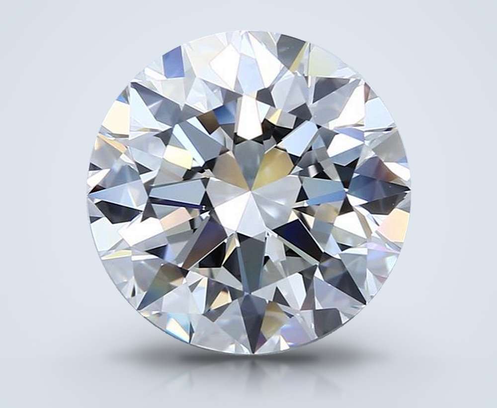 7.02 Carat Round Natural Diamond