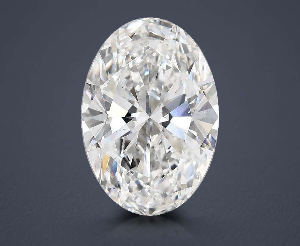 5.00 Carat Oval Lab Diamond