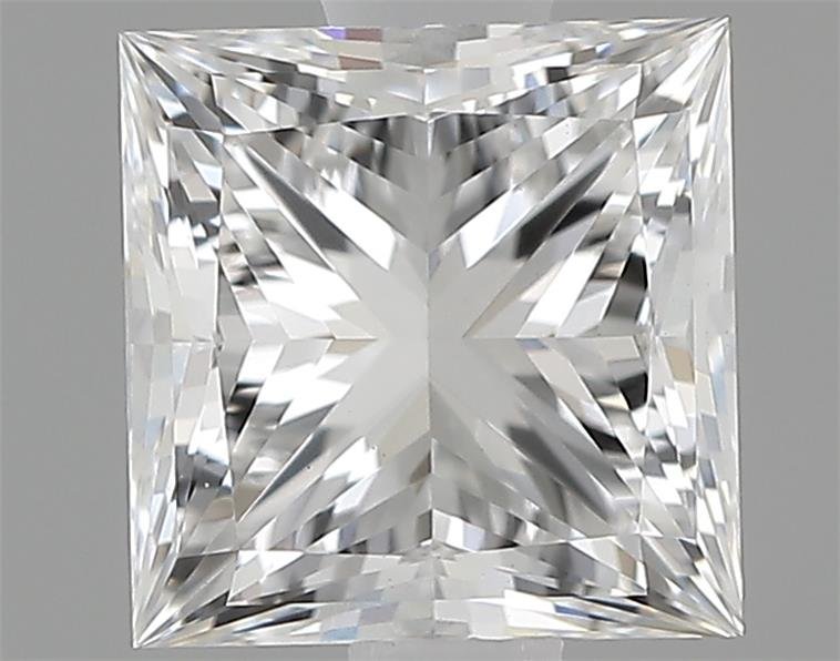 0.89ct E VS1 Rare Carat Ideal Cut Princess Lab Grown Diamond