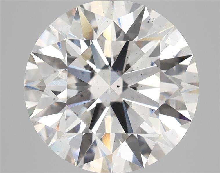 4.06ct H SI1 Rare Carat Ideal Cut Round Lab Grown Diamond